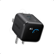 تصویر از آداپتور شارژر دیواری Anker Nano A121D توان 45W با پورت USB-C و نمایشگر هوشمند